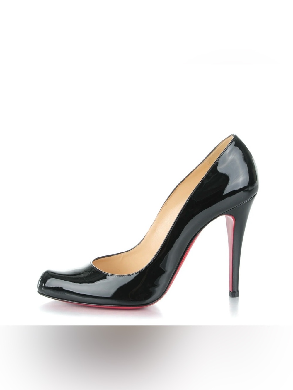 Christian Louboutin Decolette Patent Pump black 39.5 box bag